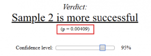 statistical p-value calculator