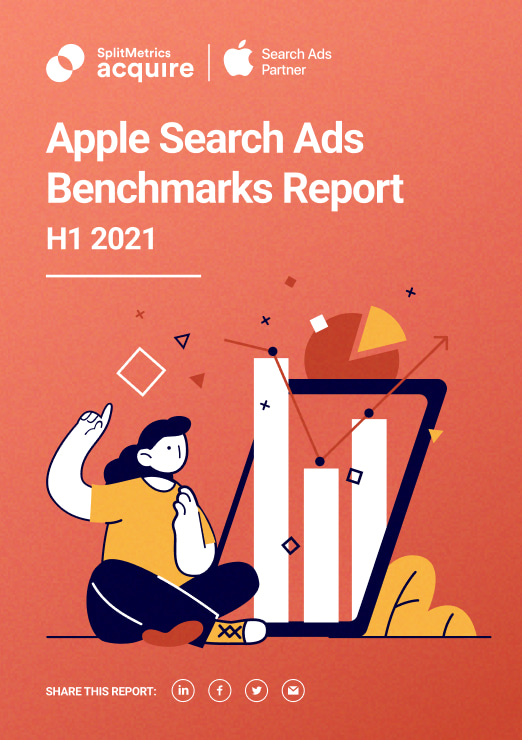 SplitMetrics • Apple Search Ads Benchmarks Report