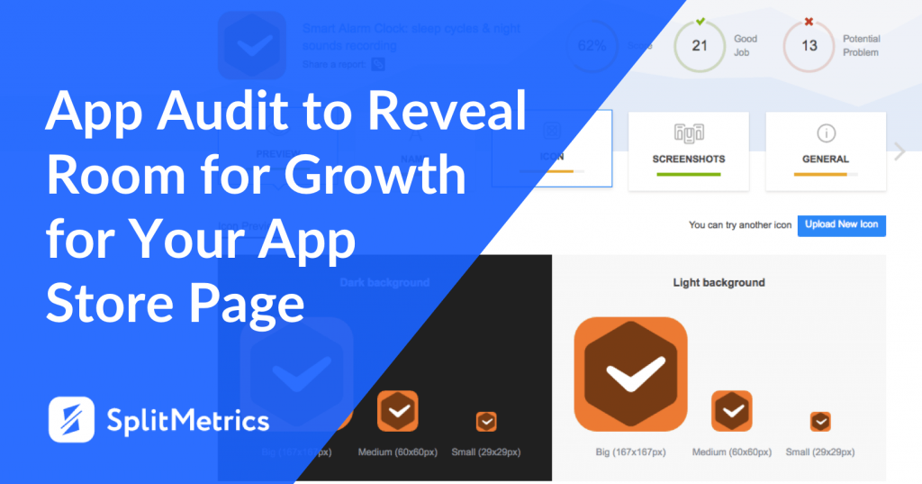 18 app store page app audit splitmetrics