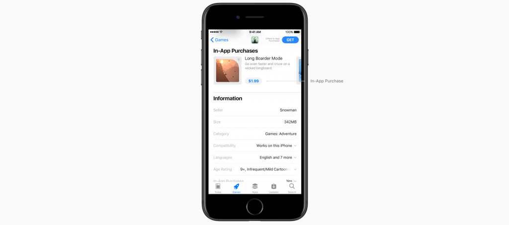 app store redesign in-app purchases splitmetrics 1
