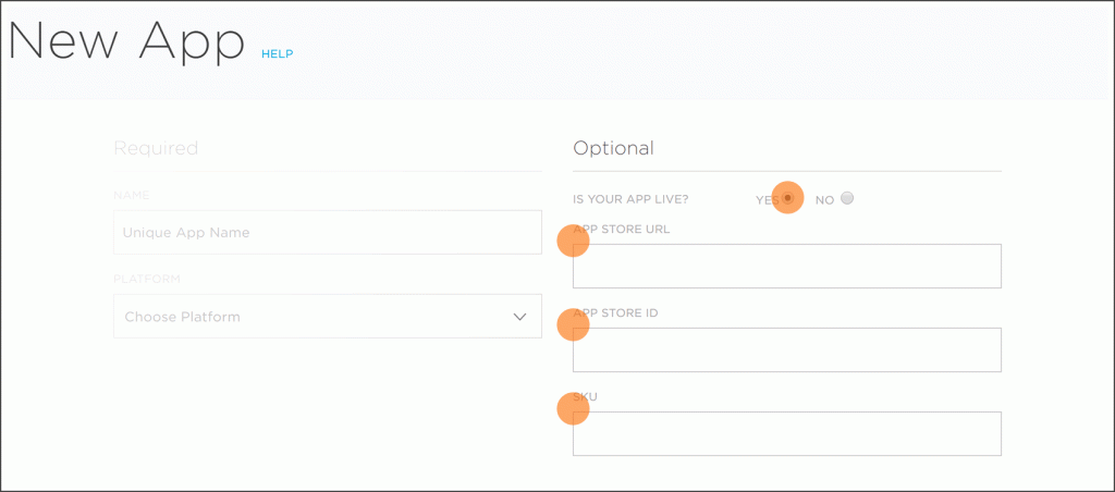 Optional Settings for Kochava tracking