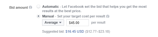 Facebook App Install Ads bidding splitmetrics