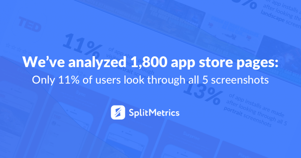 10 app store screenshots splitmetircs main
