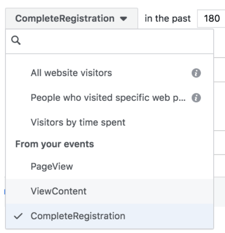 Completing Custom Audience Registration