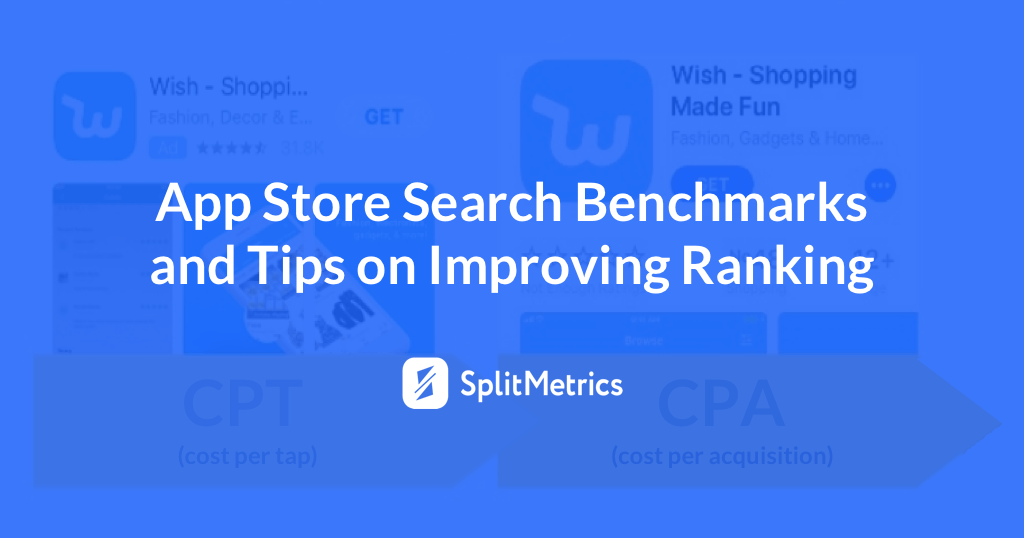SplitMetrics App Store search benchmarks