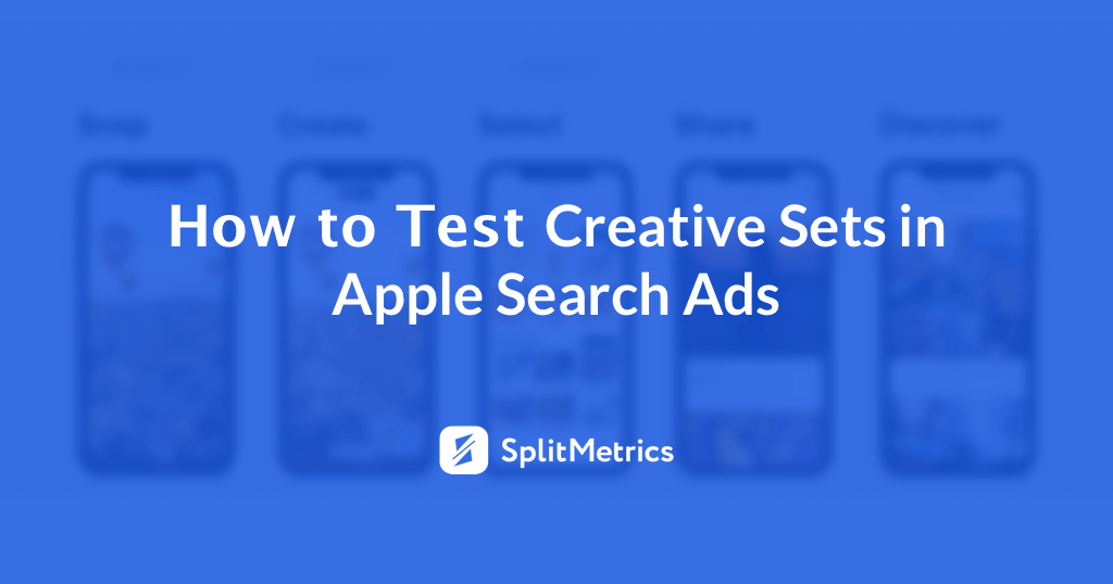 Search Ads Creative Sets testing