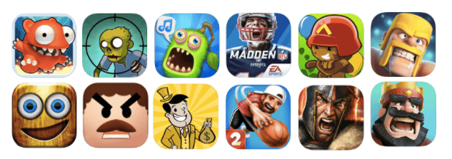 Mobile Games Icon Trends on the App Stores