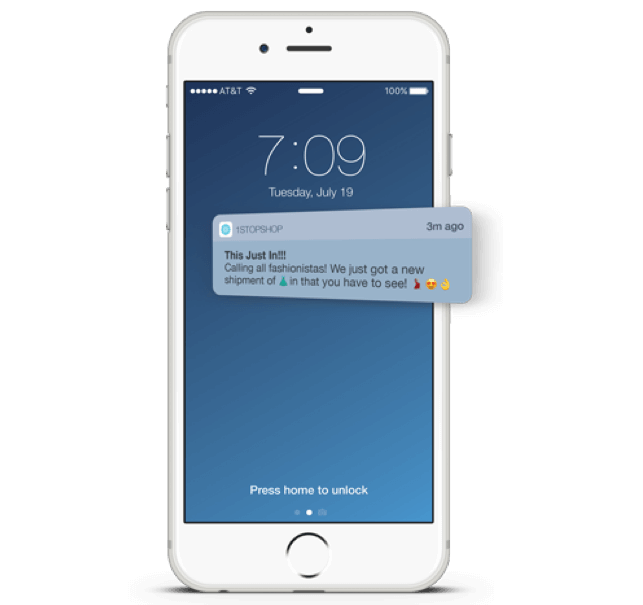 push notifications for Mobile Audience Engagement