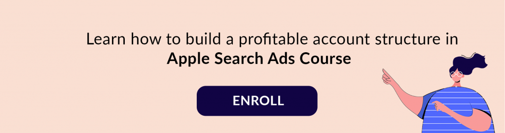build Apple Search Ads account