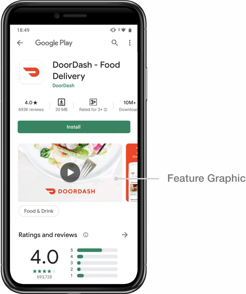 Google Play Store feature graphic_DoorDash