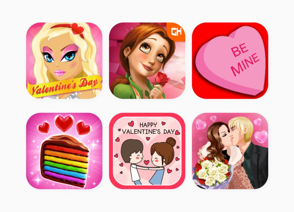 Top Valentine&#8217;s Day App Icons for Iphone in 2024