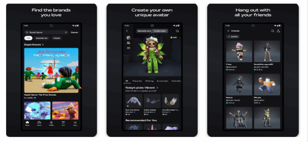 Roblox mobile game