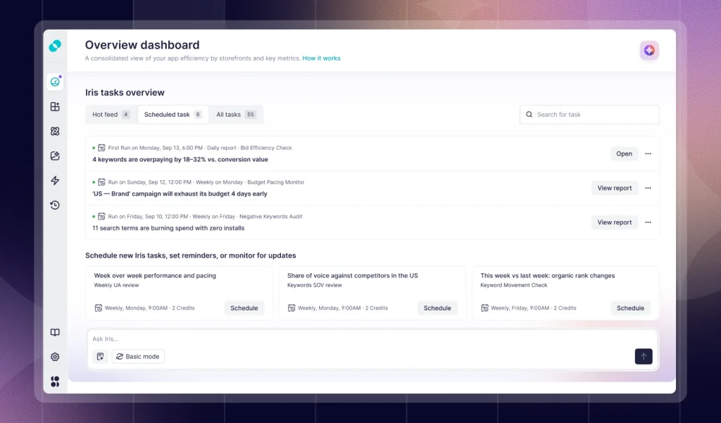Introducing the next chapter of agentic AI in SplitMetrics: Iris, the performance optimization assistant