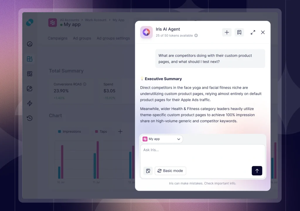 Introducing the next chapter of agentic AI in SplitMetrics: Iris, the performance optimization assistant