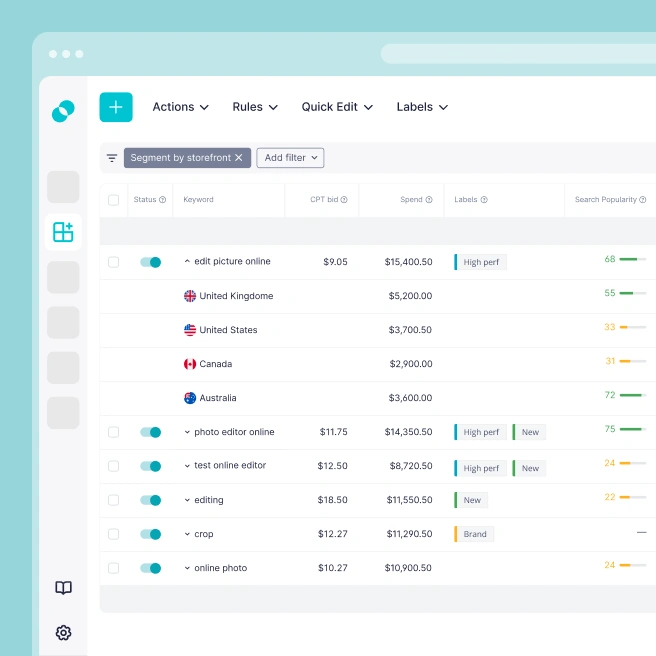 SplitMetrics Acquire | Apple Ads Optimization Built to Scale